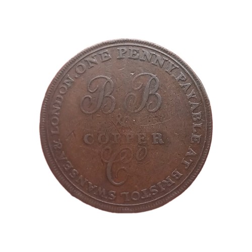 1811 copper penny token - 1811,