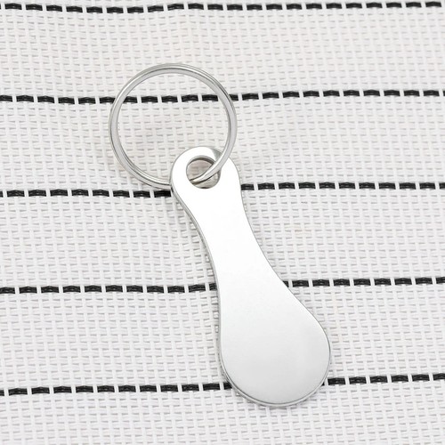 Trolley coin keyring removable - keyring,