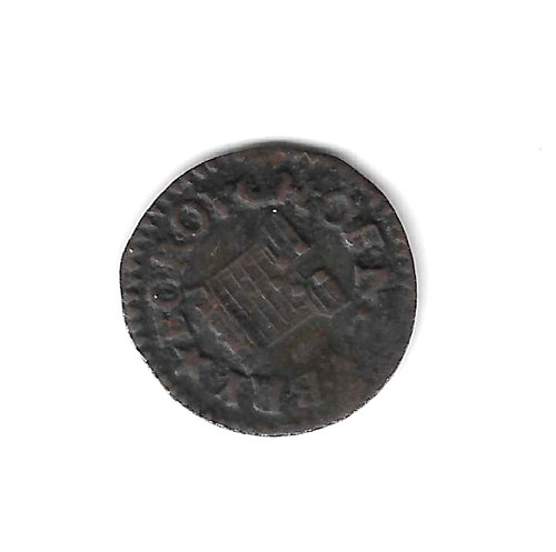 Coin 1657 token newbury - 1657,