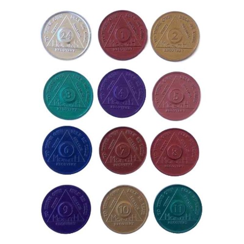 Aluminium sobriety chips - aluminium,