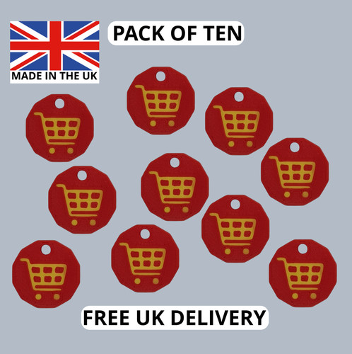 Pack shopping trolley token - pack,