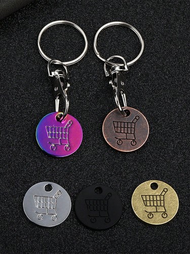5pcs shopping trolley coin - shopping,