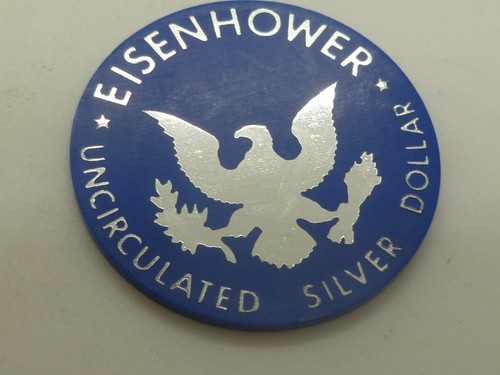 Eisenhower 40mm plastic - plastic, token