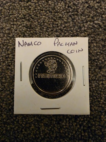 Namco pac man token - namco, coin
