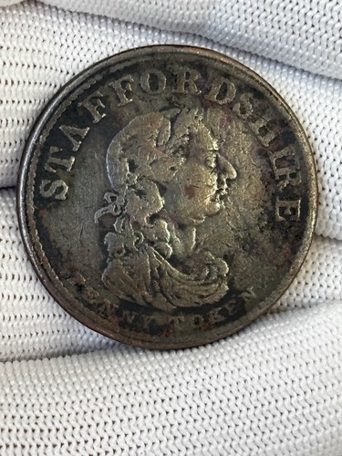 Staffordshire penny token - 1,