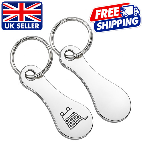 Trolley coin keyring removable - trolley,