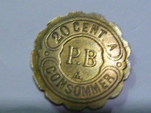 French trade token coin - token, /