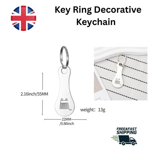 Trolley coin keyring removable - trolley,