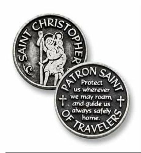 Christopher pocket prayer - st,
