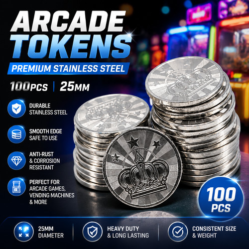 100pcs stainless steel arcade - 100pcs,